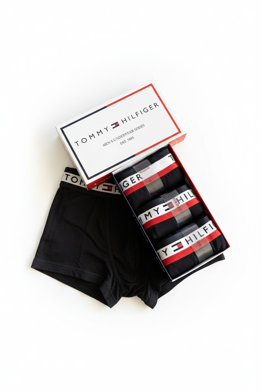 Ανδρικά μποξεράκια 3 τεμάχια Tommy Hilfiger