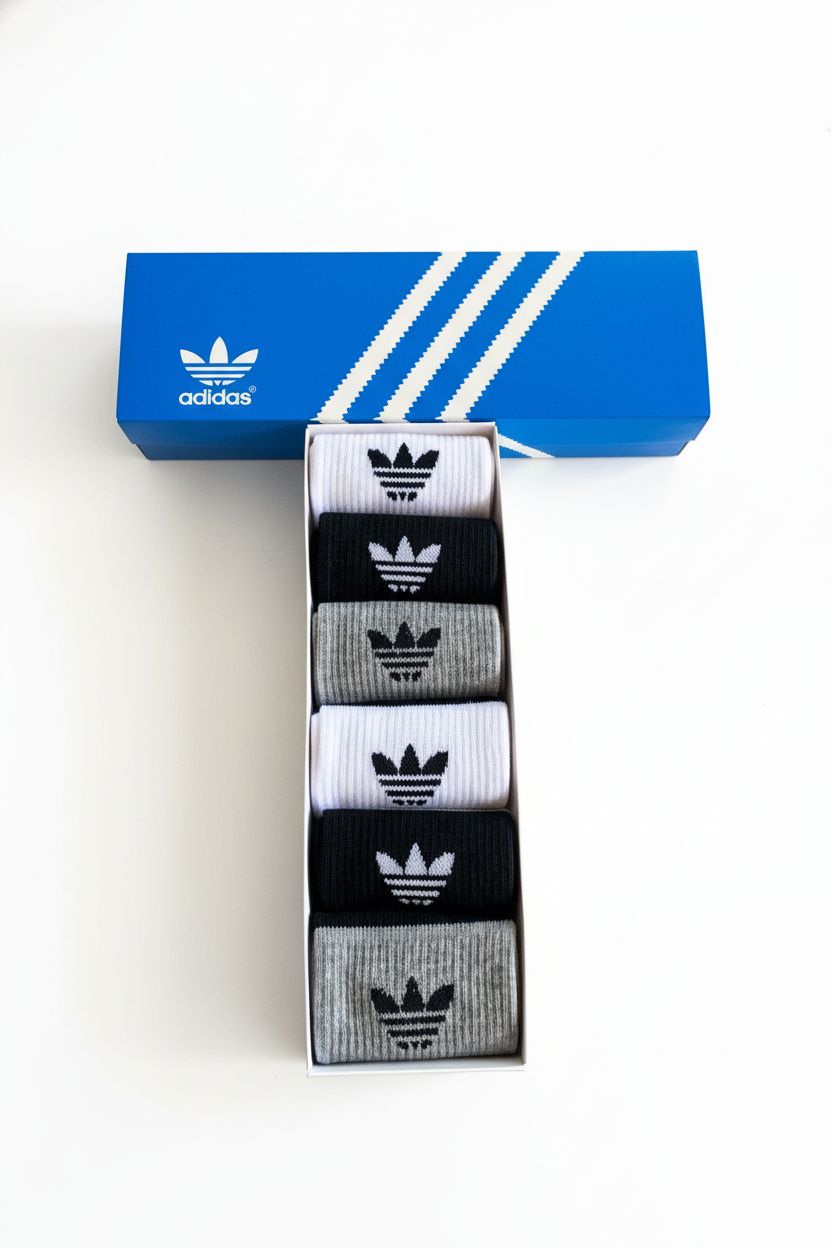 Ανδρικές κάλτσες 6 τεμάχια Adidas